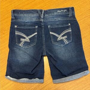 Amethyst Jeans Dark Blue Jean Shorts